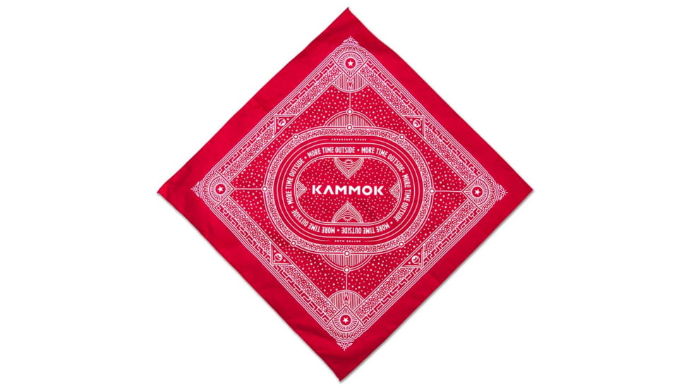 Kammok More Time Outside Bandana, Cotton, more-time-outside-bandana