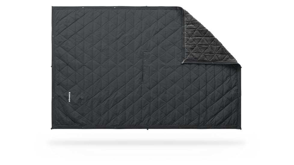 Kammok Mountain Blanket Outlet 497C0F64, Noticeably Used, Granite Gray, ONUMountainBlanketGRTGRY