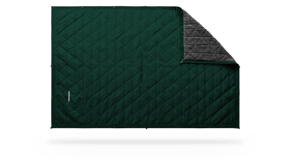 Kammok Mountain Blanket Outlet 497C0F64, Lightly Used, Pine Green, OLUMountainBlanketPINGRN