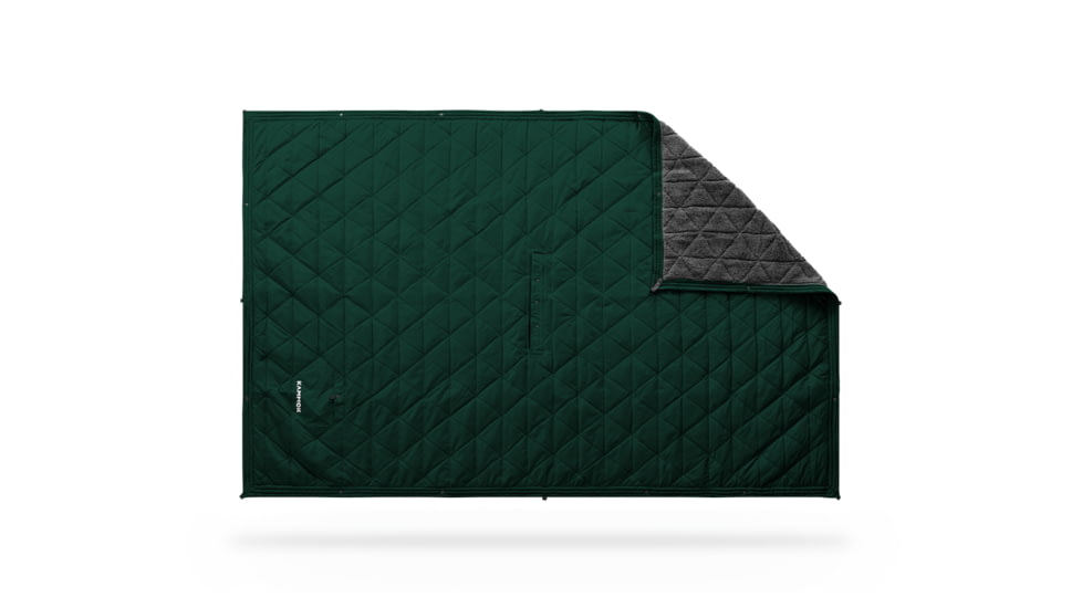 Kammok Mountain Blanket Outlet, Minor Wear, Pine Green, One Size, MountainBLNT-outPINGRN