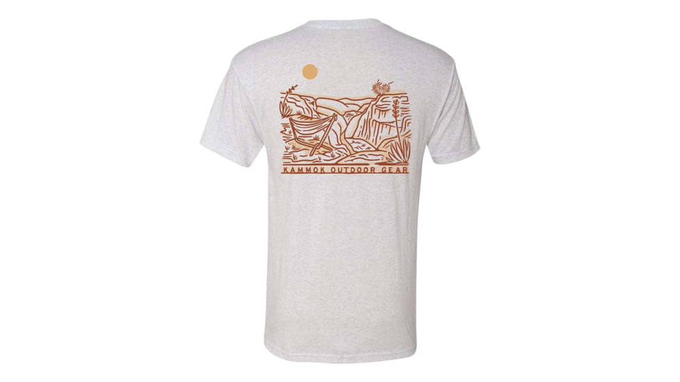 Kammok Rio Mesa Tee, Heather Gray, rio-mesa-tee