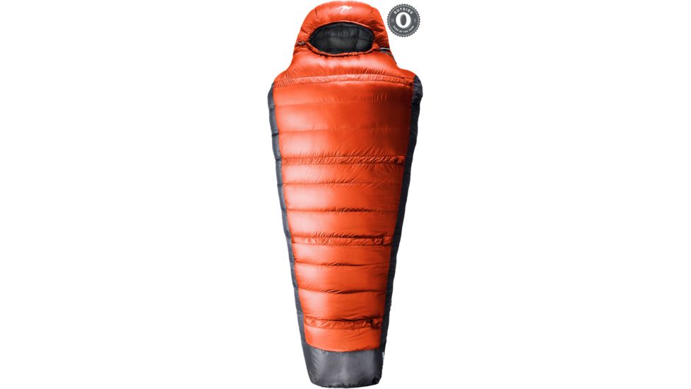 Kammok Thylacine Down Sleeping Bag-Roo Red/Stone Grey-Regular