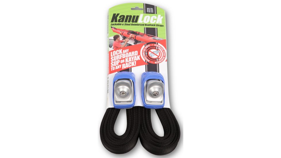 Kanulock Locking Cam Strap Set-Blue-18 Ft