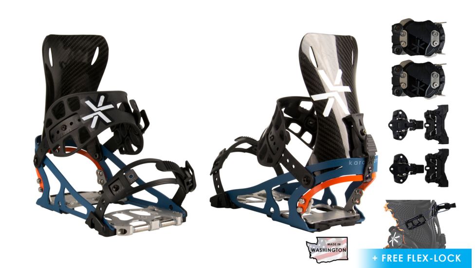 Karakoram Prime X - Carbon w/ Split Interface and Flex-Lock - Mens, Medium, 50070G-2