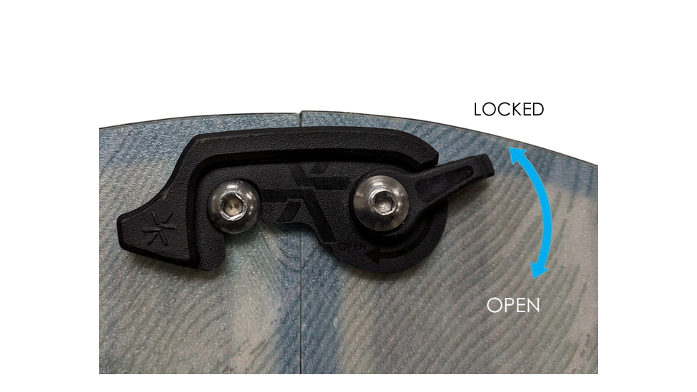 Karakoram Tip Locks, Black, 50084