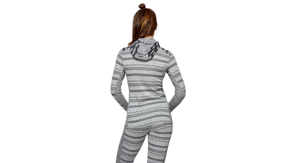 Kari Traa Akle Hood Thermal Top - Womens, Dove, Large, 622066-DOVE-L