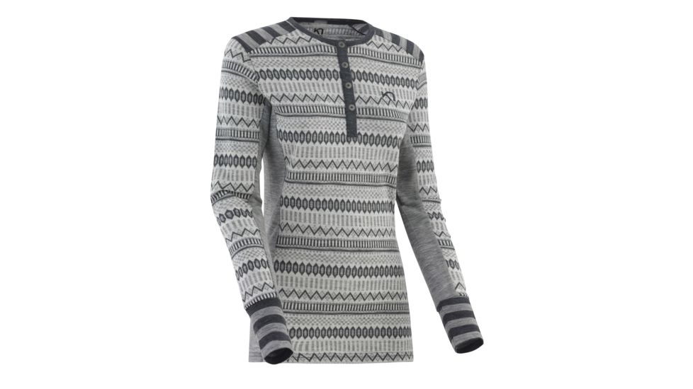 Kari Traa Akle Ls Thermal Top - Womens, Dove, Medium, 621954-DOVE-M