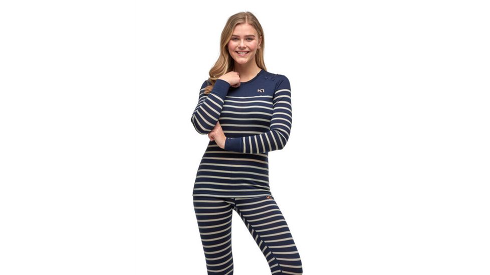 Kari Traa Maske Ls Thermal Top - Womens, Naval, Large, 622293-NAVAL-L