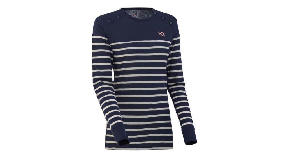 Kari Traa Maske Ls Thermal Top - Womens, Naval, Large, 622293-NAVAL-L