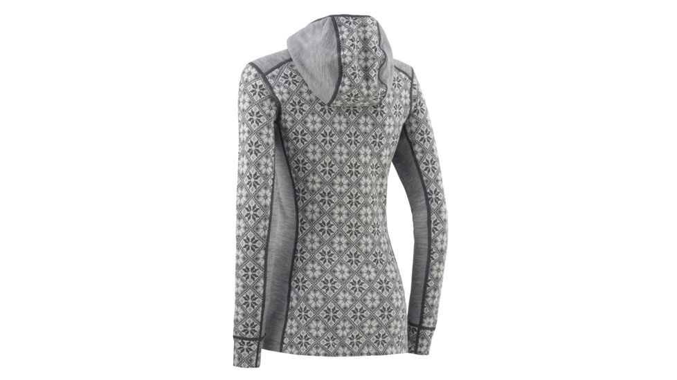 Kari Traa Rose Hood Thermal Top - Womens, Dove, Medium, 621777-DOVE-M