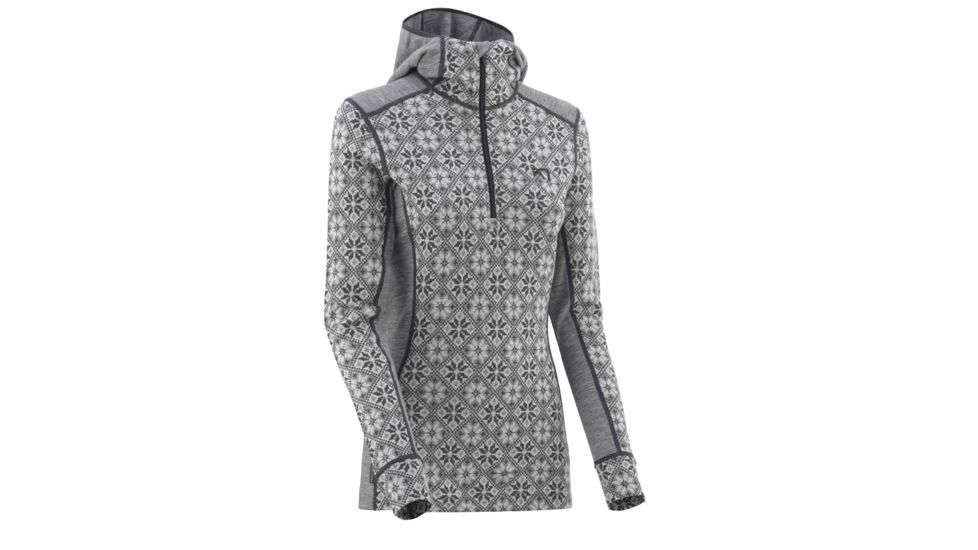 Kari Traa Rose Hood Thermal Top - Womens, Dove, Medium, 621777-DOVE-M