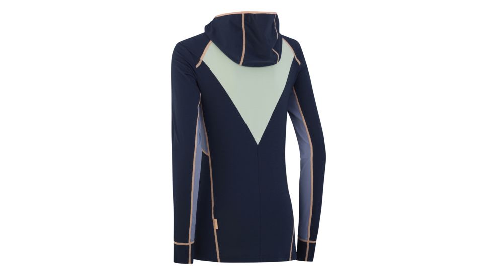 Kari Traa Svala Hood Thermal Top - Womens, Denim, Medium, 622072-DENIM-M