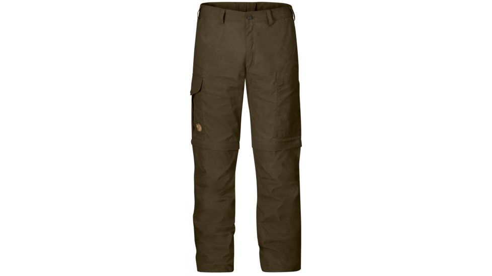 Karl Zip-Off Trousers - Men's-Dark Olive-Regular Inseam-EU 56