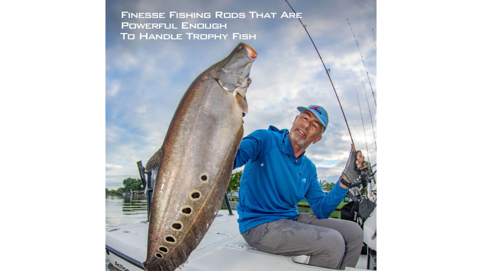 Kast King Kestrel Finesse Fishing Rod, Casting 6 9 2pc Fast-Ultra-Light, KKRDCSTKS63ULBF2