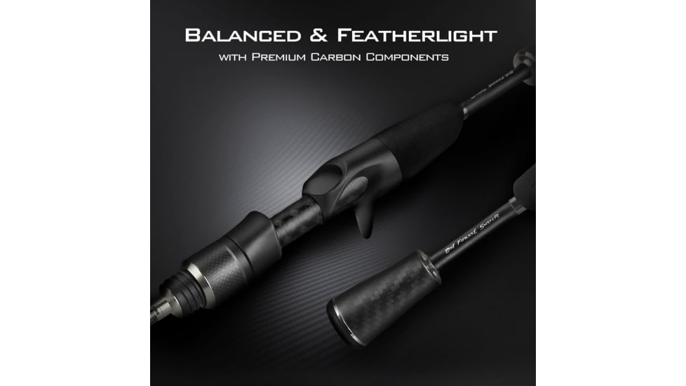 Kast King Kestrel Finesse Fishing Rod, Casting 6 9 2pc Fast-Ultra-Light, KKRDCSTKS63ULBF2