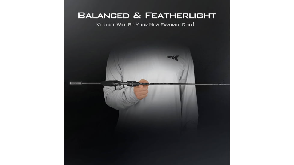 Kast King Kestrel Finesse Fishing Rod, Casting 6 9 2pc Fast-Ultra-Light, KKRDCSTKS63ULBF2