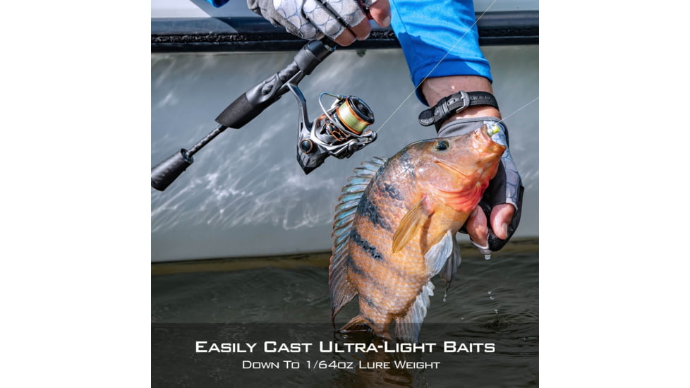 Kast King Kestrel Finesse Fishing Rod, Casting 6 9 2pc Fast-Ultra-Light, KKRDCSTKS63ULBF2