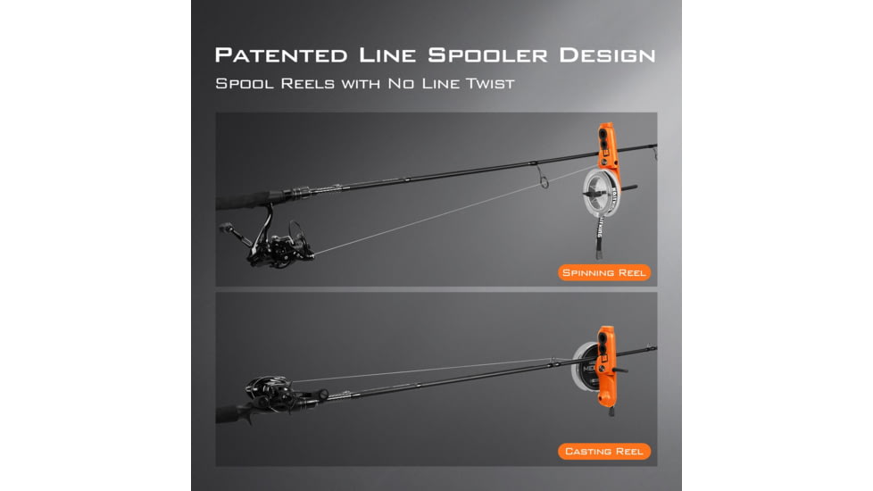 Kast King Radius KutR Line Spooler, Orange, KKTALIMSPLRAKOR