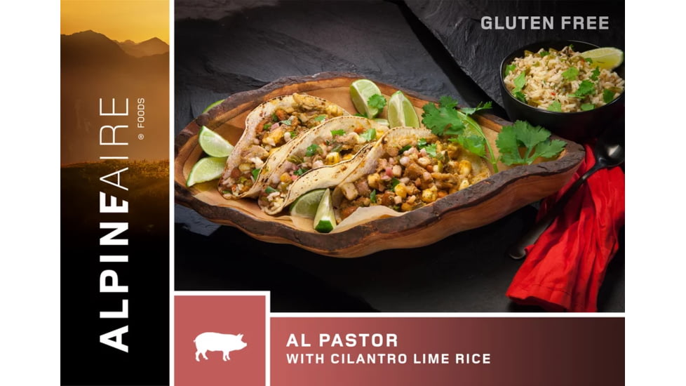 Katadyn Alpine Aire Foods Al Pastor with Cilantro Lime Rice, 60605