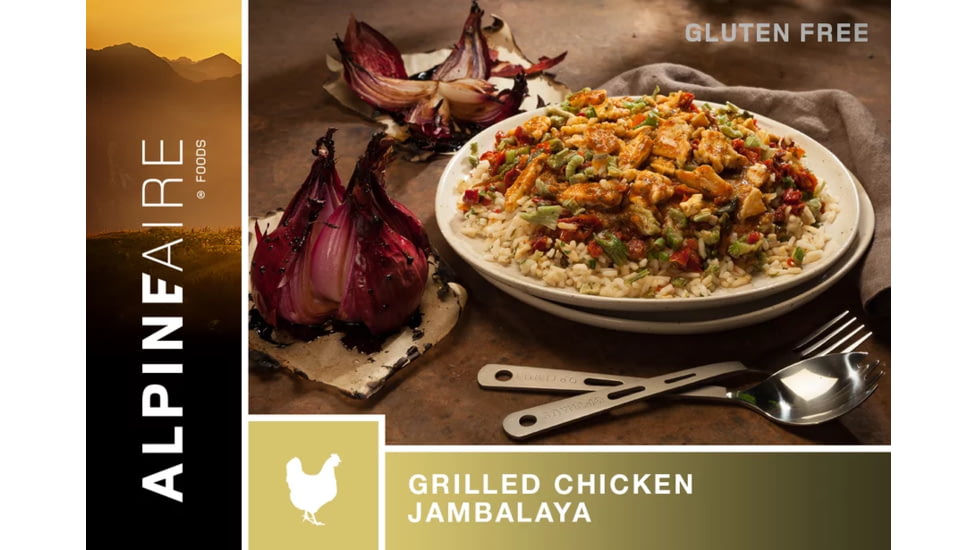 Katadyn Alpine Aire Foods Grilled Chicken Jambalaya, 62315