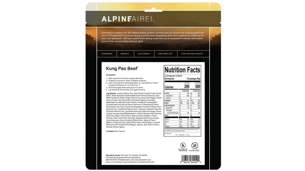 Katadyn Kung Pao Beef, One Size, 62410