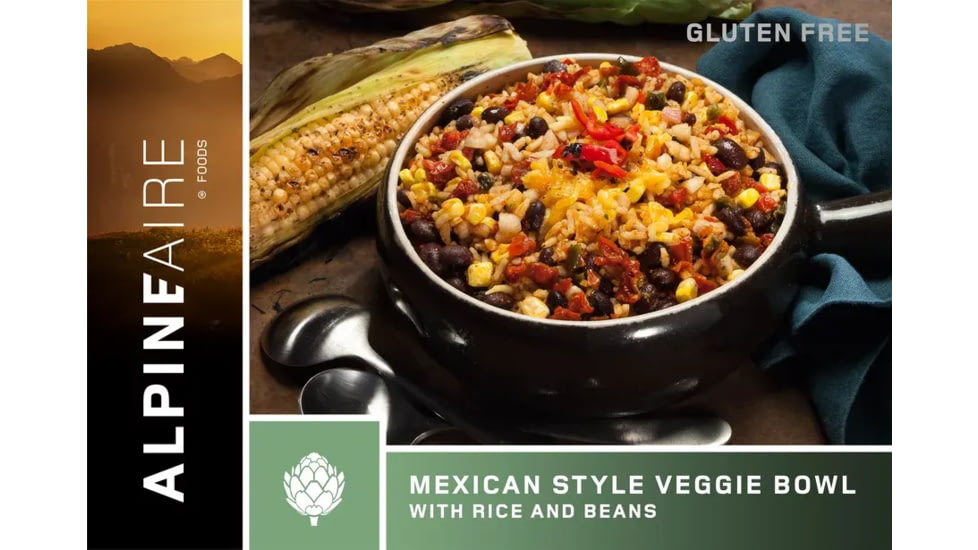 Katadyn Mexican Style Veggie Bowl w/Rice And Beans, One Size, 62110