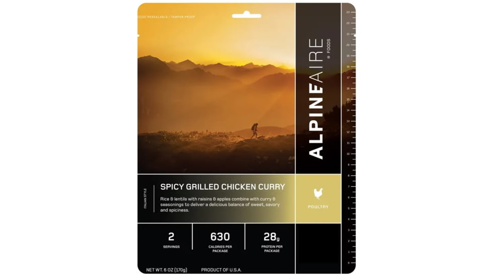 Katadyn Spicy Grilled Chicken Curry 2-Servings, 62310