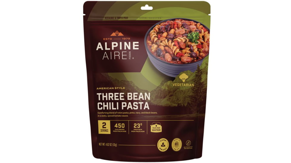 Katadyn Three Bean Chili Pasta 2-Servings, 62175