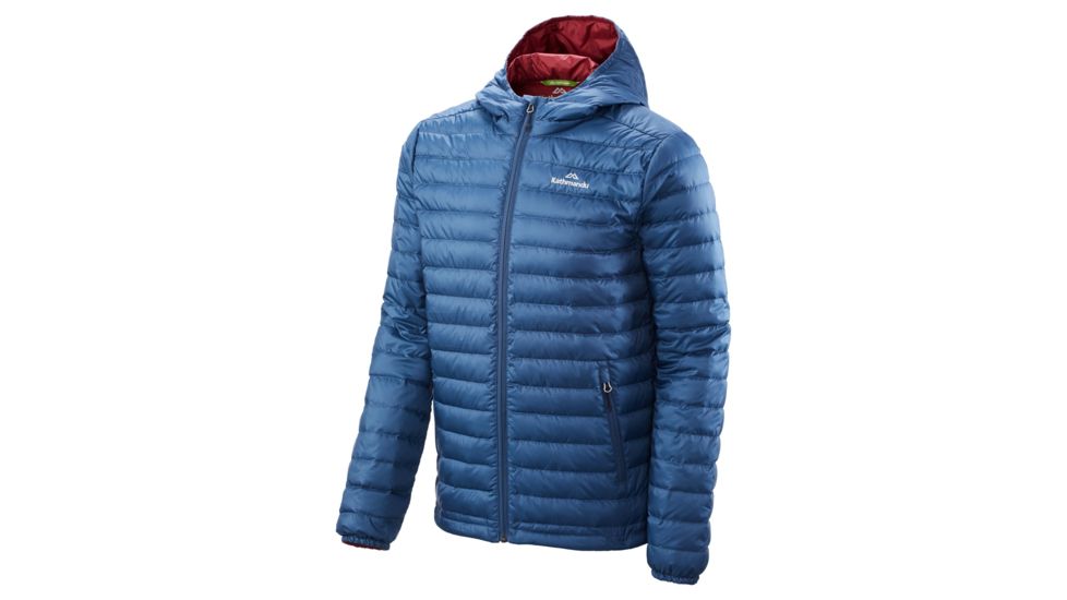 Kathmandu Heli Hooded Down Jacket - Mens, Blue Teal, L, A0268/NDK/L