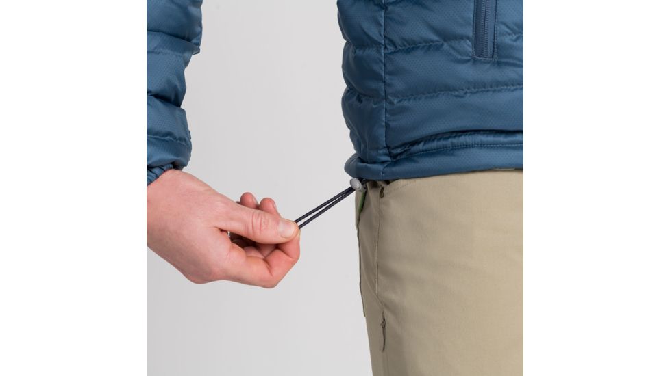 Kathmandu Heli Hooded Down Jacket - Mens, Blue Teal, L, A0268/NDK/L