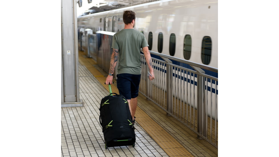 Kathmandu Hybrid Trolley Bag, Black, 70 Liters, 40826/902/70 LTR