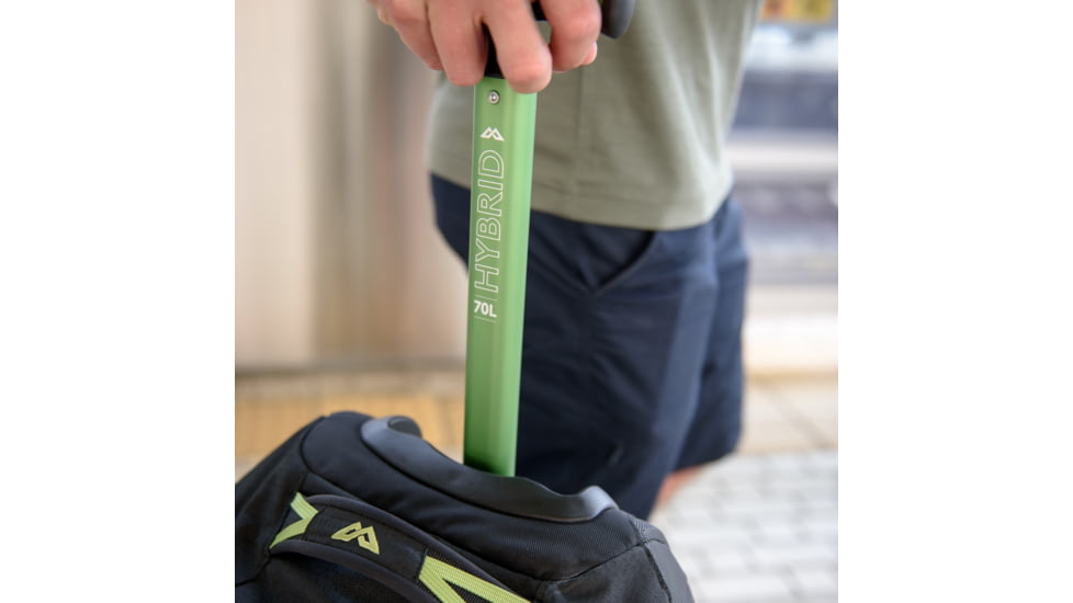 Kathmandu Hybrid Trolley Bag, Black, 70 Liters, 40826/902/70 LTR