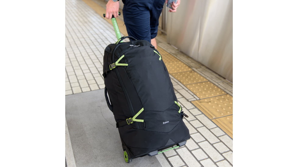 Kathmandu Hybrid Trolley Bag, Black, 70 Liters, 40826/902/70 LTR