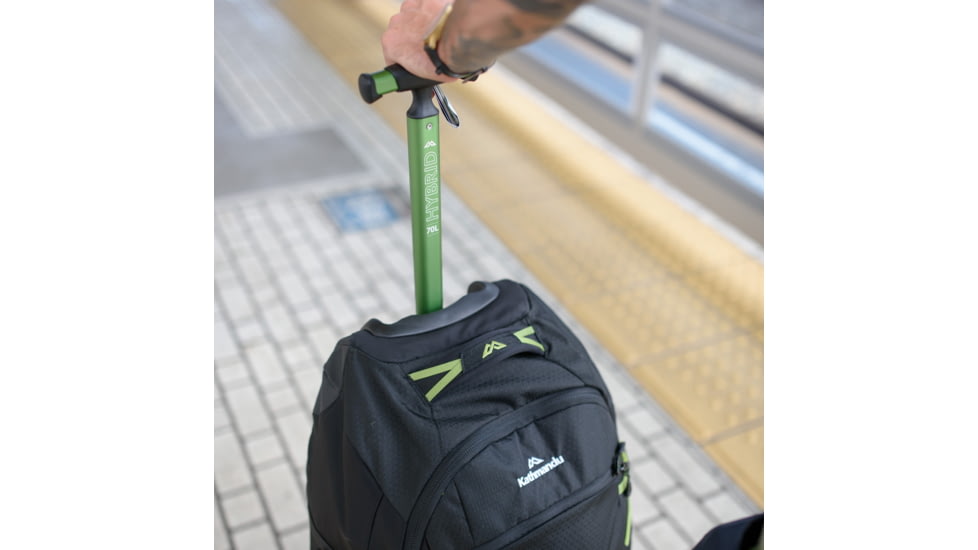 Kathmandu Hybrid Trolley Bag, Black, 70 Liters, 40826/902/70 LTR