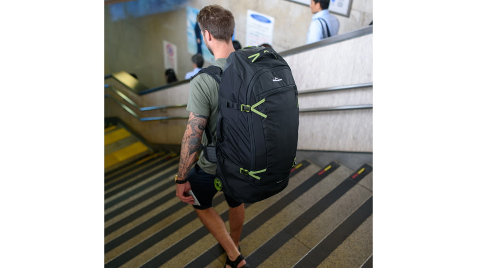 Kathmandu Hybrid Trolley Bag, Black, 70 Liters, 40826/902/70 LTR