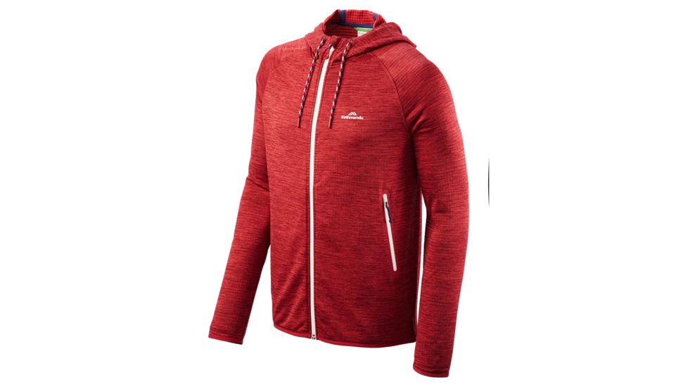 Kathmandu Otaki Hooded Jacket - Mens, Chilli Pepper Marle, L, A0560/NHJ/L