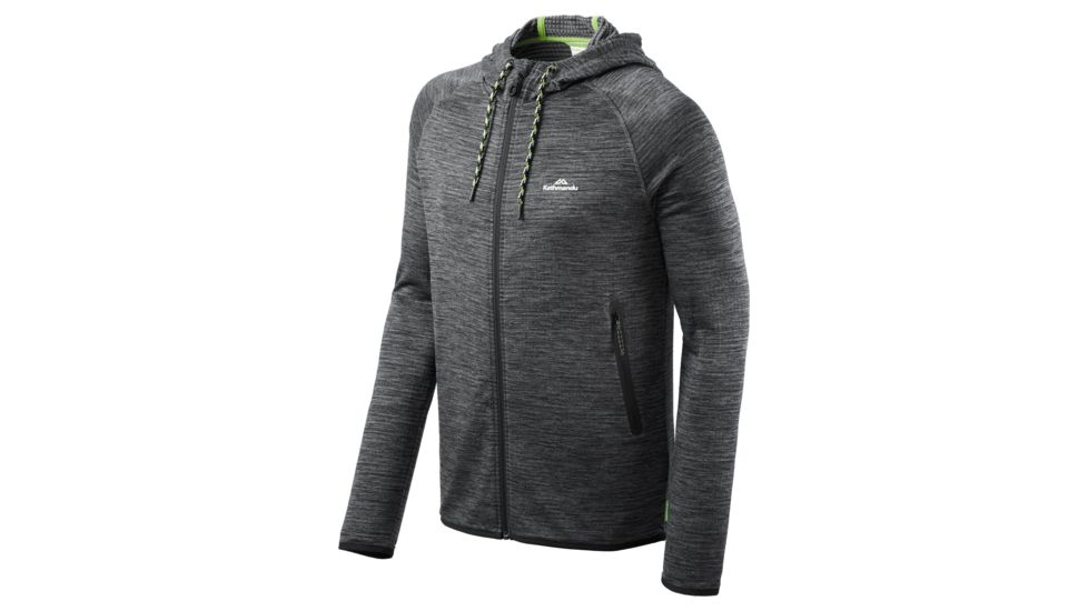 Kathmandu Otaki Hooded Jacket - Mens, Granite Marle, XL, A0560/I92/XL