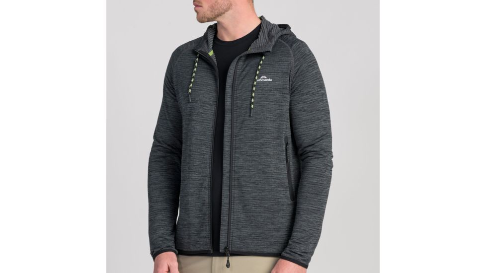 Kathmandu Otaki Hooded Jacket - Mens, Granite Marle, XL, A0560/I92/XL