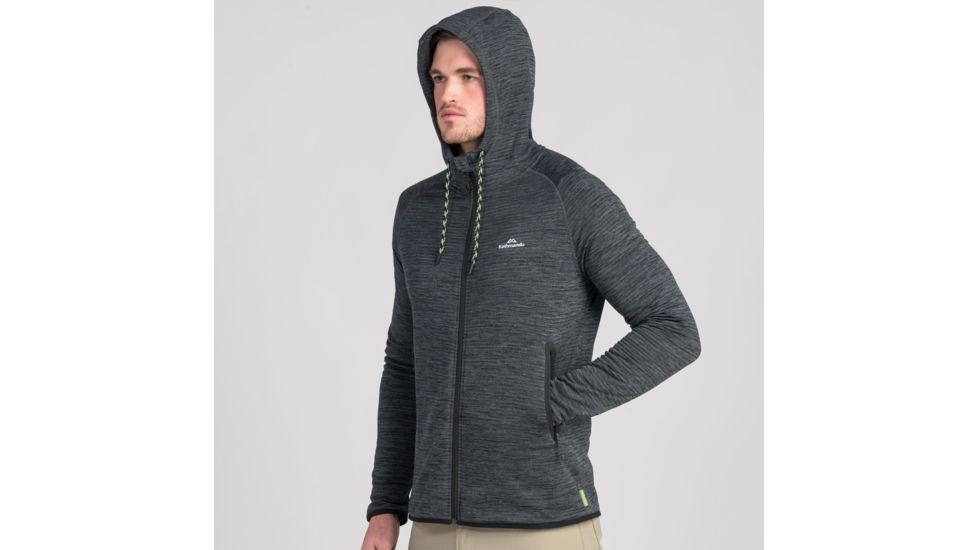 Kathmandu Otaki Hooded Jacket - Mens, Granite Marle, XL, A0560/I92/XL