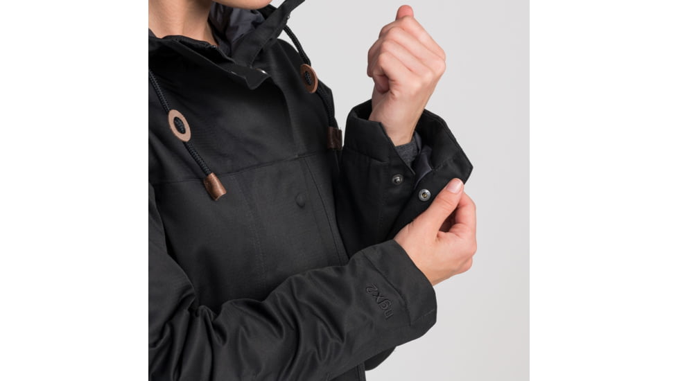 Kathmandu Stockton Rain Coat - Womens, Black, 10, A0437/902/10