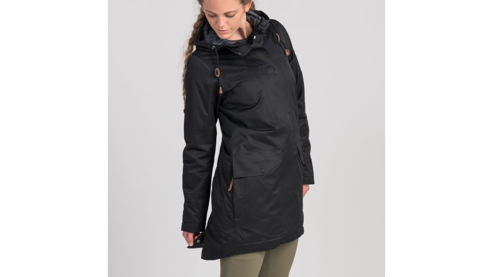 Kathmandu Stockton Rain Coat - Womens, Black, 10, A0437/902/10