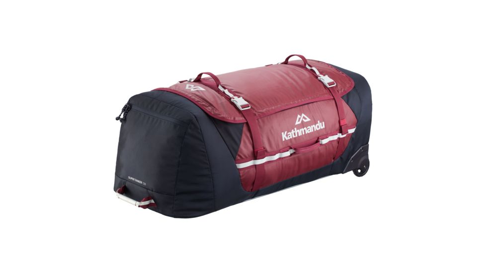 Kathmandu Super Tanker Trolley v3 - 120L, Russet/Midnight Navy, 120L, 40753/NFF/120LT