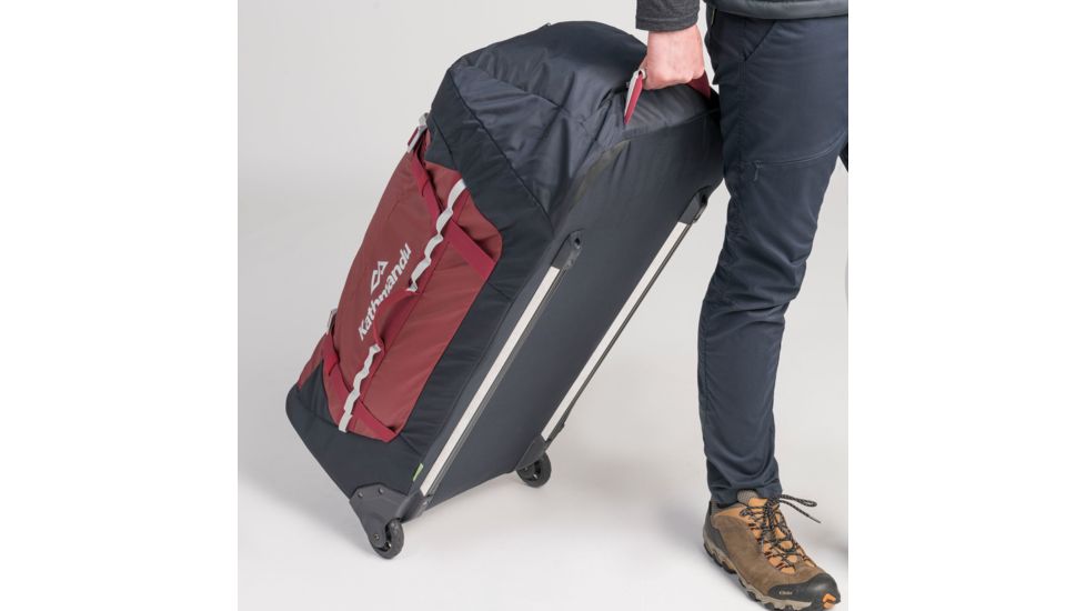 Kathmandu Super Tanker Trolley v3 - 120L, Russet/Midnight Navy, 120L, 40753/NFF/120LT
