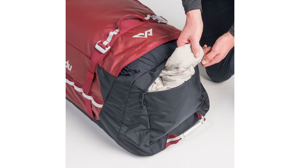 Kathmandu Super Tanker Trolley v3 - 120L, Russet/Midnight Navy, 120L, 40753/NFF/120LT
