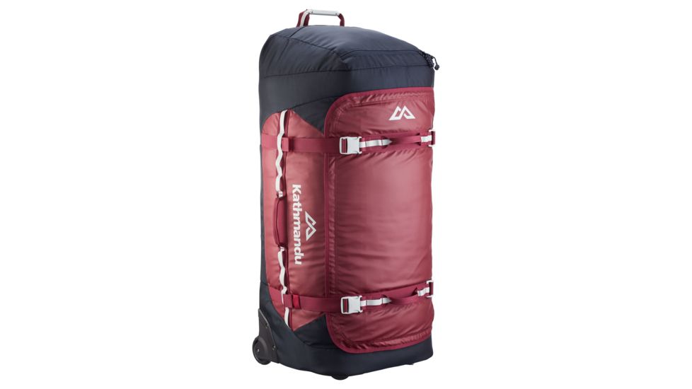 Kathmandu Super Tanker Trolley v3 - 120L, Russet/Midnight Navy, 120L, 40753/NFF/120LT