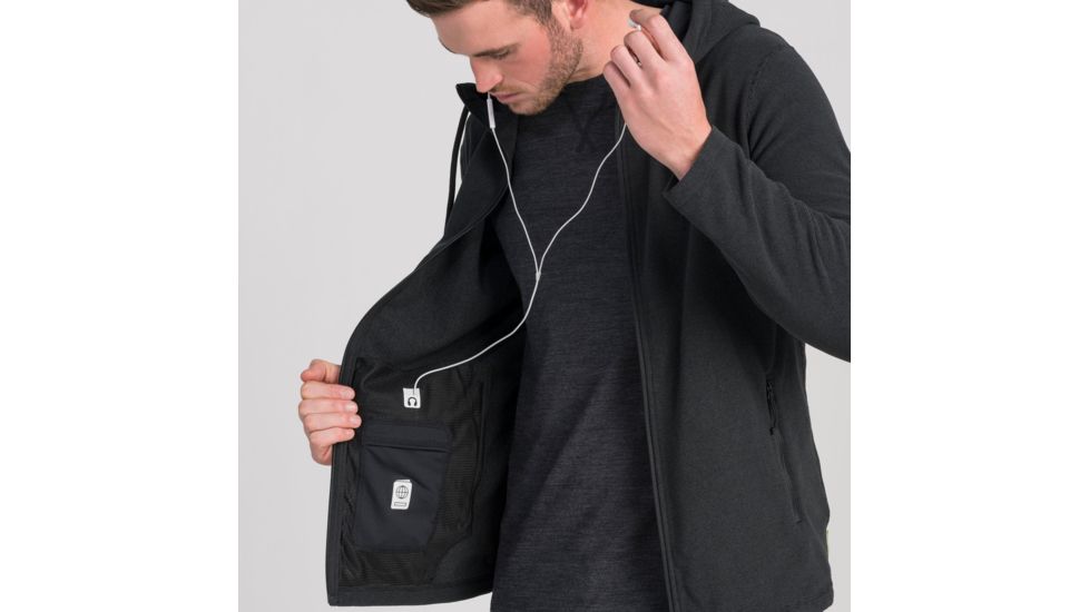 Kathmandu Tauro Hooded Jacket Men - Mens, Black, XL, 14109/902/XL