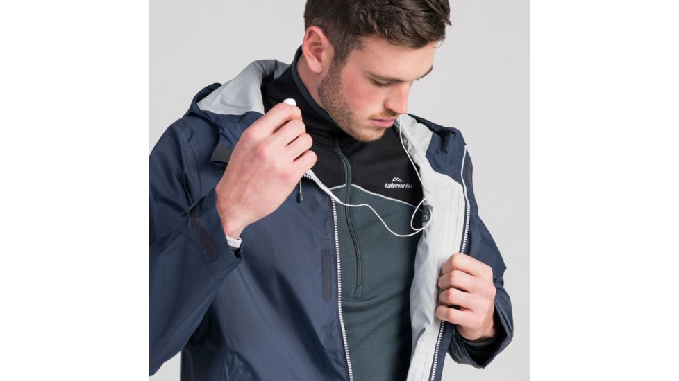 Kathmandu Trailhead Rain Jacket v2 - Mens, Midnight Navy, L, A0435/893/L