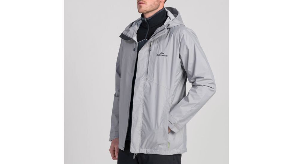 Kathmandu Trailhead Rain Jacket v2 - Mens, Steel Grey, M, A0435/N09/M