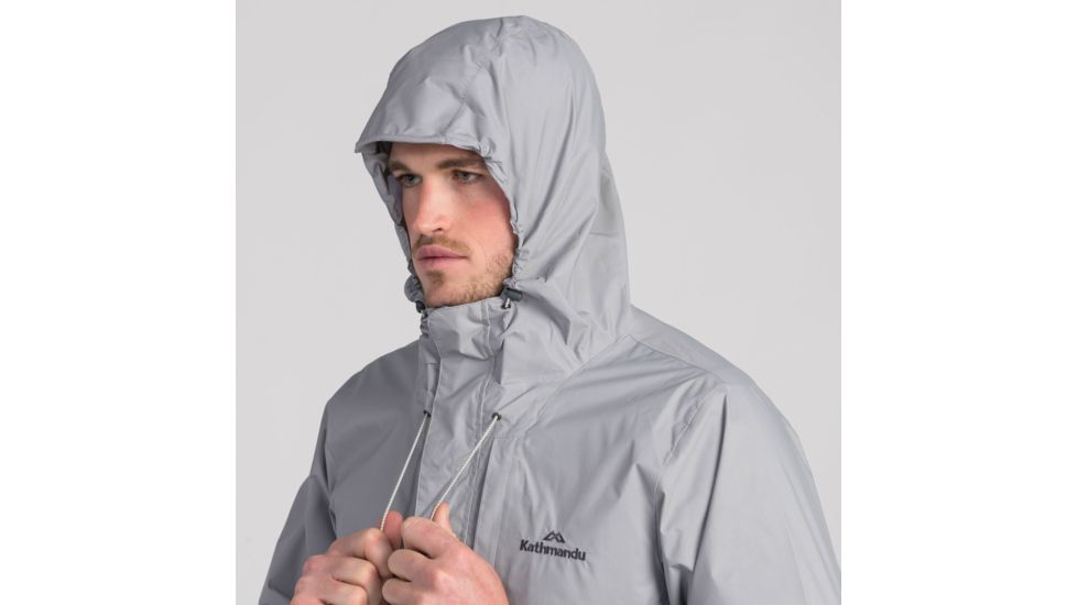 Kathmandu Trailhead Rain Jacket v2 - Mens, Steel Grey, M, A0435/N09/M
