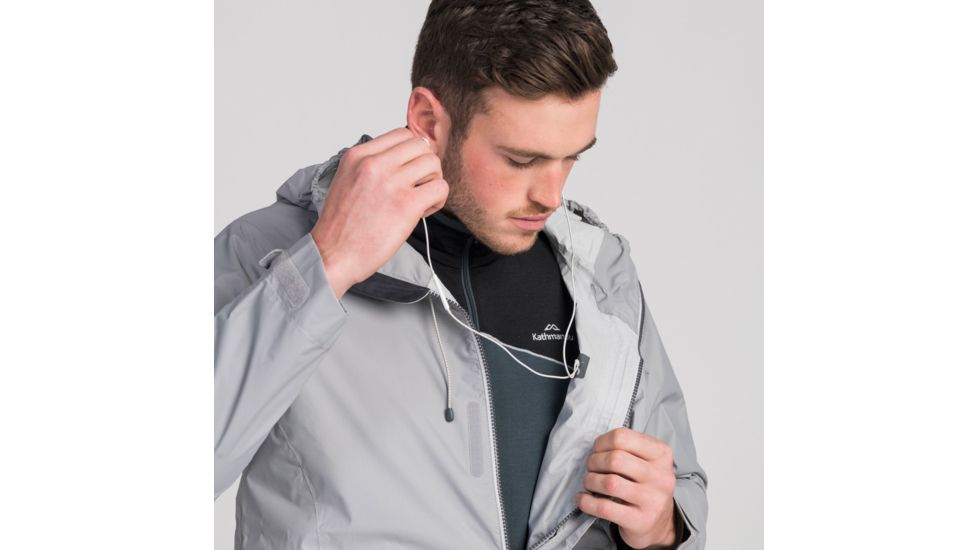 Kathmandu Trailhead Rain Jacket v2 - Mens, Steel Grey, M, A0435/N09/M